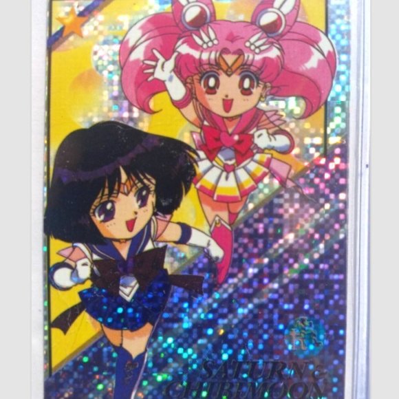 Sailor Moon Prism Sticker Card 5 Variants #39 Vintage 96 Anime Manga Collectible - Picture 2 of 8